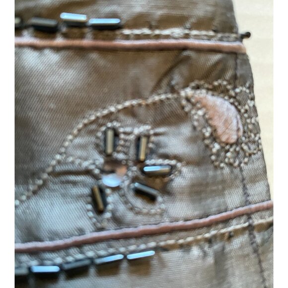 Two-Piece Notations 100% Silk Tank & Pants With Embroidery and Beading Size 1X - Picture 15 of 15